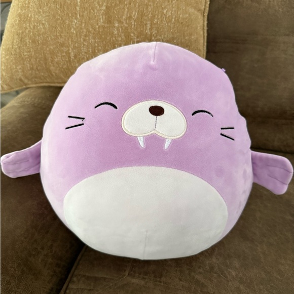 Kellytoy Other - Squishmallows Winnie the Walrus 16” Purple Plush Stuffed Animal